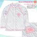  Rush Guard Kids ребенок длинный рукав UV cut купальный костюм девочка девушки Junior Zip выше Parker UPF50+ девочка женщина . белый темно-синий точка 100 110 120 130cm