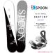  сноуборд доска мужской женский 2 позиций комплект SPOON ложка DISTINY сноуборд начинающий glatoli двойной Camber панель twin chip симпатичный белый чёрный 