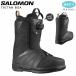  сноуборд ботинки мужской SALOMON Salomon TAITAN BOA dial циферблат тип 24-25 soft Flex большой размер 25cm - 30.0cm чёрный черный модный мужчина 