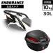 ENDURANCE( Endurance )KLX230/KLX230 S/KLX230 SHERPA/KLX230SM LX232A задний багажник + задний бардачок комплект 30L черный мотоцикл 