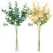  искусственный цветок зеленый .... товар Mini эвкалипт Bunch (1 пачка 3шт.@) интерьер искусственная зелень детали интерьер цветок шелк цветок Aska ASCA Aska association 