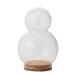  стекло основа .... товар Glass with Cork SNOWMAN( стекло with пробка снеговик ) прозрачный, прозрачный ваза проигрыватель -to интерьер цветок материал ваза для цветов основа 