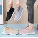  туфли без застежки женский спортивные туфли casual шнур нет легкий толщина низ "свободные руки" усталость нет модный медсестра обувь ходьба подарок День матери 