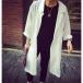  trench coat men's thin long height outer autumn UV cut Rush Guard jacket summer 