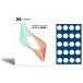 X-raypad��Jade DIY Mouse Skates Universal 0.8mm PTFE Dots��xr-mouse-skates-jade-uni-dots-08