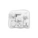 TOURBOXklieita- предназначенный Bluetooth контроллер iPad соответствует TourBox Elite Plus( Tour box Elite плюс )f Lost белый TBEP-FW