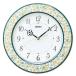  Seiko настенные часы [ стандартный ] цветок узор глянец KX266Y [ радиоволны автоматика приемник талант иметь ]