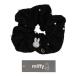 . прекрасный . Miffy твид заколка-резинка BLACK MF56914