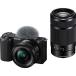  Sony SONY беззеркальный однообъективный камера VLOGCAM двойной zoom линзы комплект черный ZV-E10Y