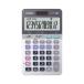  Casio CASIO основной деловая практика калькулятор [12 колонка ] серебряный JS-12TD-SR-N