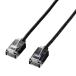  Elecom ELECOM LANke- blue black [3m / категория -6A / тонкий ] LD-GPASS/BK3