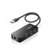  Elecom ELECOM LAN адаптор проводной модель A Giga USB ступица есть EDC-GUA3H2-B