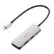  Elecom ELECOM USB-C ступица do King стойка HDMI 4K/60Hz PD соответствует 4 порт USB-A×2 тонкий DST-040BPSV