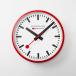 MONDAINE Mondaine настенные часы Classic wall часы 25cm красный A990.CLOCK.11SBC