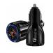ROYALMONSTER QC3.0 18W 2 порт машина * charger [2 порт /Quick Charge соответствует ] BK RM-CAR8382BK