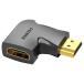 VENTION��HDMI �����ץ��� 90���ޤ챦���� Male to Female 4K�б� ��HDMI��HDMI /�������ͥå��б��ϡ�AI-2199