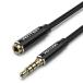 VENTION 3.5mm стерео Mini штекер хлопок плетеный аудио удлинение ke- blue black 5m BH-4629