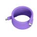CIO спираль силикон кабель CtoC 1m [USB Power Delivery соответствует ] лиловый CIO-SLSC30000-CC1-PP
