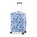 A.L.I ALI - эластичный чемодан покрытие - M цветок серый чемодан покрытие M