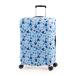 A.L.I ALI - эластичный чемодан покрытие - L цветок серый чемодан покрытие L