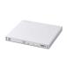  Elecom ELECOM attached outside Blue-ray Drive UHD BD correspondence thin type compact [ Windows Mac Chrome Surface other correspondence ] white LBD-PWB6U3CSWH