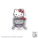 zenelaru стикер da ikatto стикер Super Cub× Sanrio герой z Hello Kitty 02 LCS-1681