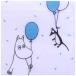  индиго MOOMIN Moomin упаковка молния сумка SSba Rune голубой 5 листов входит MP612