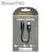 HASHTAG слуховай аппарат терминал конверсионный адаптор 3.5mm Jack - Lightning кабель (12cm) черный HT-AAOLH1BK