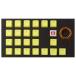Tai-Hao22keys Rubber Gaming Backlit Double Shot Keycap set- Cherry MX - Neon Zinc YellowRUBBERNEONZINCYELLOW