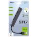 �ʥ��Х䥷��STIX USB3.2Gen1 1�ݡ��ȡ�USB2.0 2�ݡ��ȥ���ߥϥ� �����ɥ꡼�����饤������� �ΥХ��ѥ 3�ݡ��ȡϡ�COM-3MSD093GY