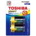  Toshiba TOSHIBA [ одиночный 2 форма ] 2 шт щелочные батарейки [ щелочь 1] LR14AN 2BP