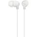  Sony SONY проводной слуховай аппарат kana ru type [φ3.5mm Mini штекер ] белый MDR-EX15LP W