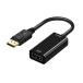 YOUZIPPER��DP-HDMI�Ѵ������ץ���(4Kx2K-30hz/1080P-60Hz)��HDMI��DisplayPort /0.15m�ϡ�HDX-DH1
