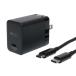 na бегемот cocos nucifera GaN принятие USB PD соответствует USB-AC адаптер 65W Type-C кабель есть IPA-CS03/BK