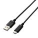  Elecom ELECOM 1m[USB-C = USB-A]2.0 кабель зарядка * пересылка черный TB-AC10NBK