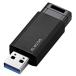 쥳ࡡELECOMUSB꡼ 16GB USB3.1 Υå MF-PKU3016GBK ֥å