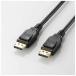  Elecom ELECOM DisplayPortke- blue black [1m] CAC-DP1210BK
