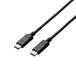  Elecom ELECOM 4.0m USB-C=USB-C 2.0 кабель зарядка пересылка черный U2C-CC5P40NBK