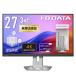 IO данные 90W подача тока USB Type-C установка жидкокристаллический дисплей [27 type / 4K(3840×2160) / широкий / 60Hz] серебряный KH-CU273AS-F