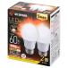 �A�C���X�I�[���}�@IRIS OHYAMA�@LED�d�� E26 �L�z��2P �d���F 60�`(810lm)�@LDA7L-G-6T62P