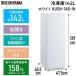  Iris o-yamaIRIS OHYAMA морозилка 1 дверь 142L правый открытие вентилятор тип ширина 48cm белый KUSN-14B-W белый ( стандарт установка бесплатный )