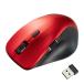  Sanwa Supply мышь тихий звук [BlueLED / беспроводной ( беспроводной ) /5 кнопка /USB] красный MA-WBS524R