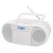  ом электро- машина CD магнитола AudioComm [ широкий FM соответствует / Bluetooth соответствует / CD магнитола ] белый RCD-720T
