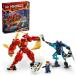  Lego Japan LEGO( Lego ) 71808 Ninja go- kai. Element энергия * механизм костюм [ fire -]