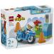  Lego Japan Lego (LEGO) Duplo синий Police мотоцикл 10471