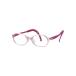  Nagoya очки детский Kids E 5~8 лет оправа для очков TKEC702 45mm ( прозрачный розовый / розовый )