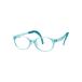  Nagoya очки детский Kids F 8~ лет оправа для очков TKFC23 47mm ( прозрачный aqua blue / прозрачный aqua blue )