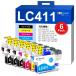 GPC Image Flex LC411 6шт.@ Brother для чернила LC411 оригинальный . одновременного использования brother для dcp-j926n LC4