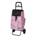 rep(Rep) Cocoro(ko*koro) покупка Cart grande Cart комплект лиловый 40L багаж крюк цветочный принт складной poke