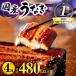 ふるさと納税 宮崎市 【さとふる限定】九州産　うなぎ蒲焼4尾(計600g)